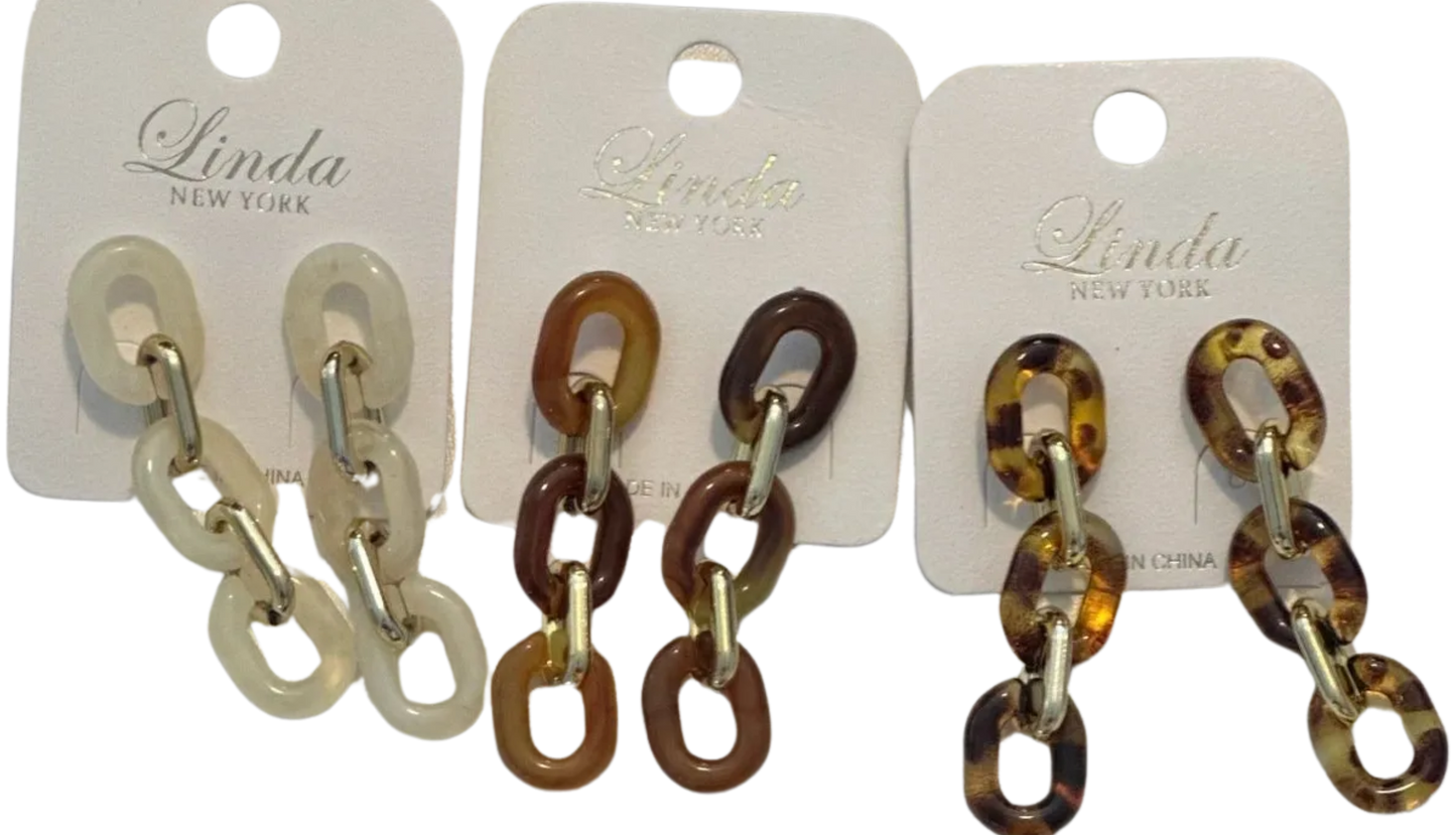 Chain Link Earrings