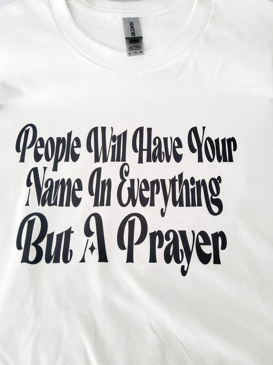 People will Have your name.